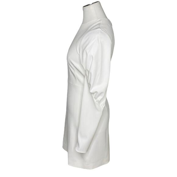 TIBI Florence Gathered Twill Mini Dress - Picture 5 of 16